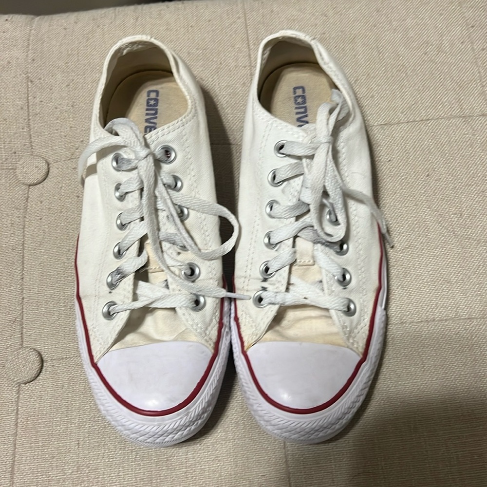 Converse All Star low top white womens size 7.5